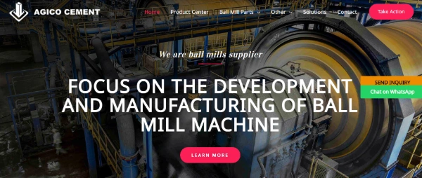 AGICO CEMENT Official Website capture