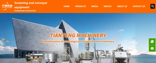 Tianteng Vibration Machinery Official Website capture